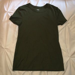 Olive green women's t-shirt